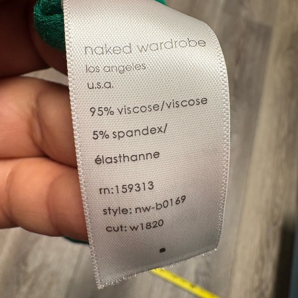 Naked Wardrobe Vibrant Green One-Piece Swimsuit - Picture 6 of 7